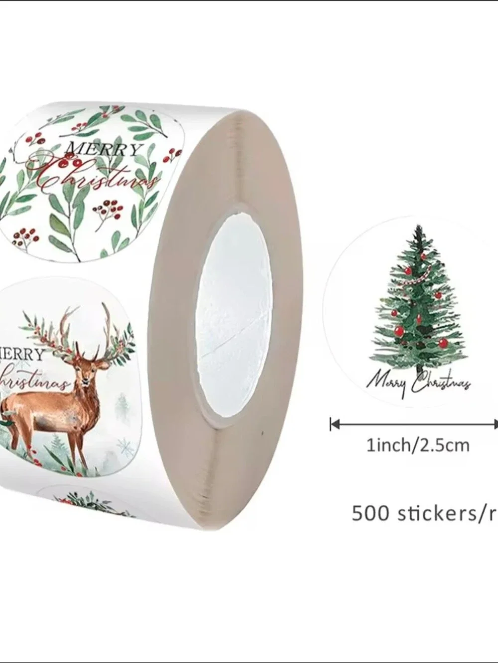 500pcs Multi PatteryyHoliday Stickers